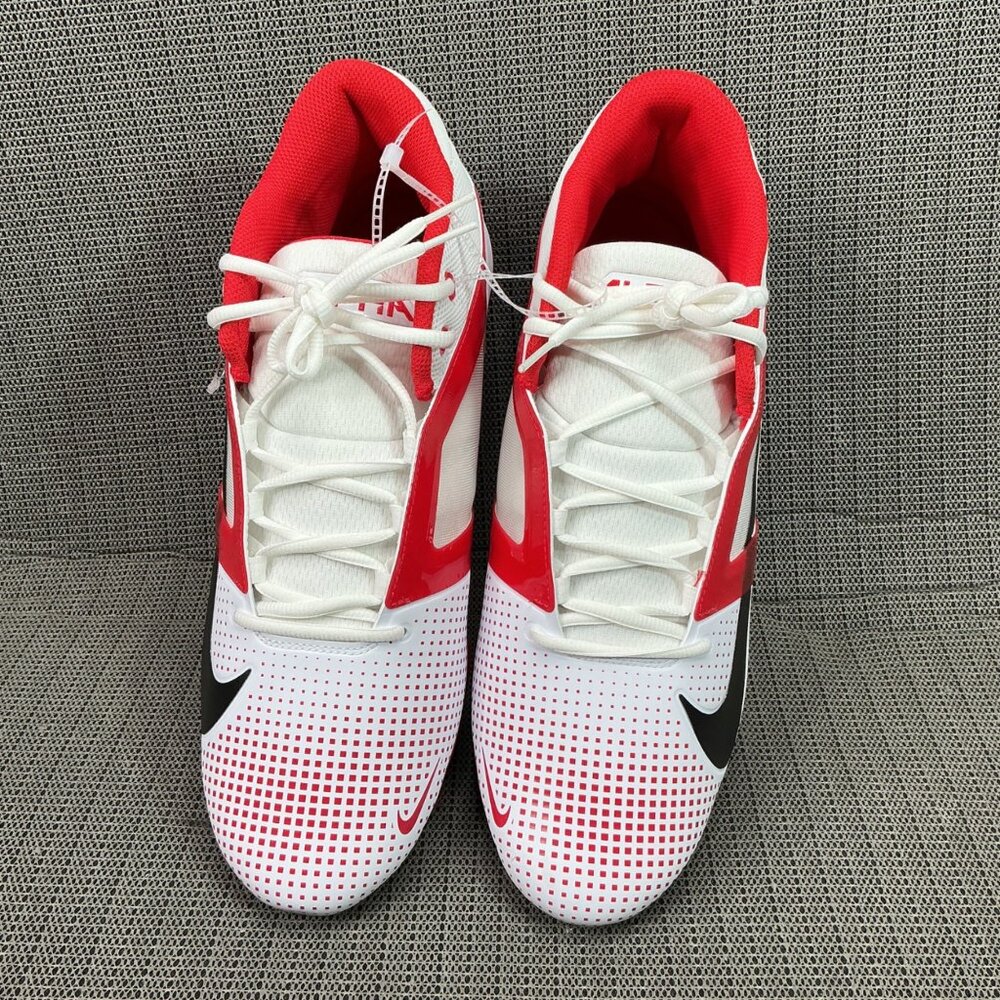 Nike Alpha Menace 4 Men’s Size 15 Red/White Pro Football Cleats - Picture 5 of 9